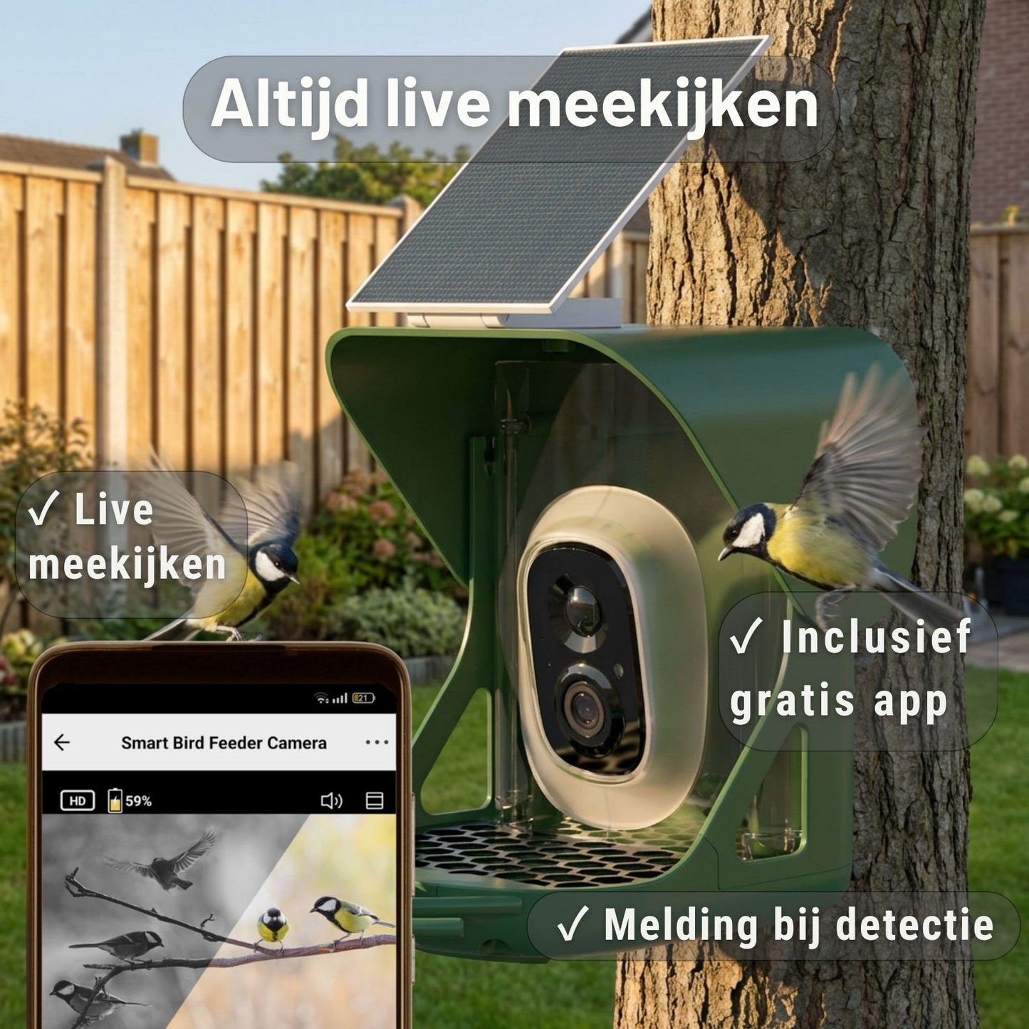 Camouflage EZ-BirdFeed Lite