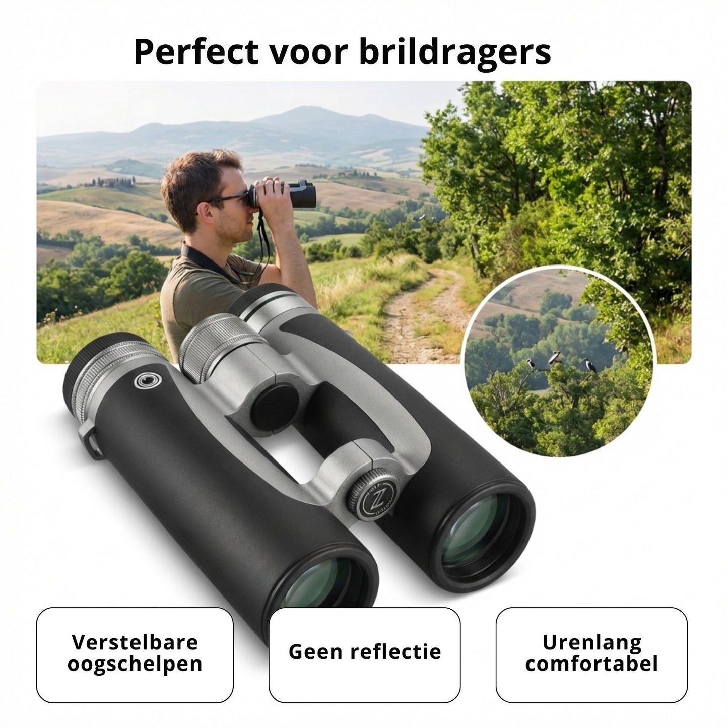 PRE ORDER - Camouflage Rio 8x42 HD Verrekijker