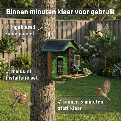 Camouflage EZ-BirdFeed - Vogel voederhuisje met AI-camera