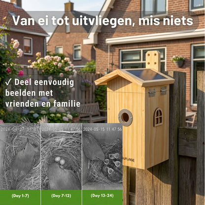 Camouflage EZ-NestEye Nestkast met AI-camera