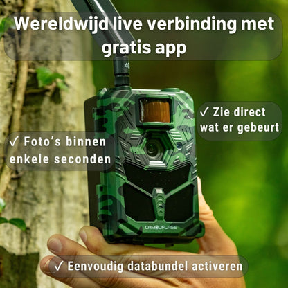 Camouflage EZ4G-Pro – Dé ultieme 4G wildcamera