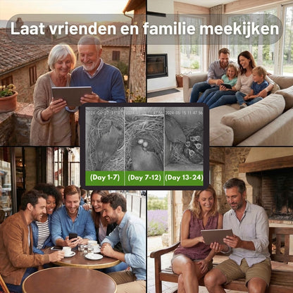 Camouflage EZ-NestEye Nestkast met AI-camera
