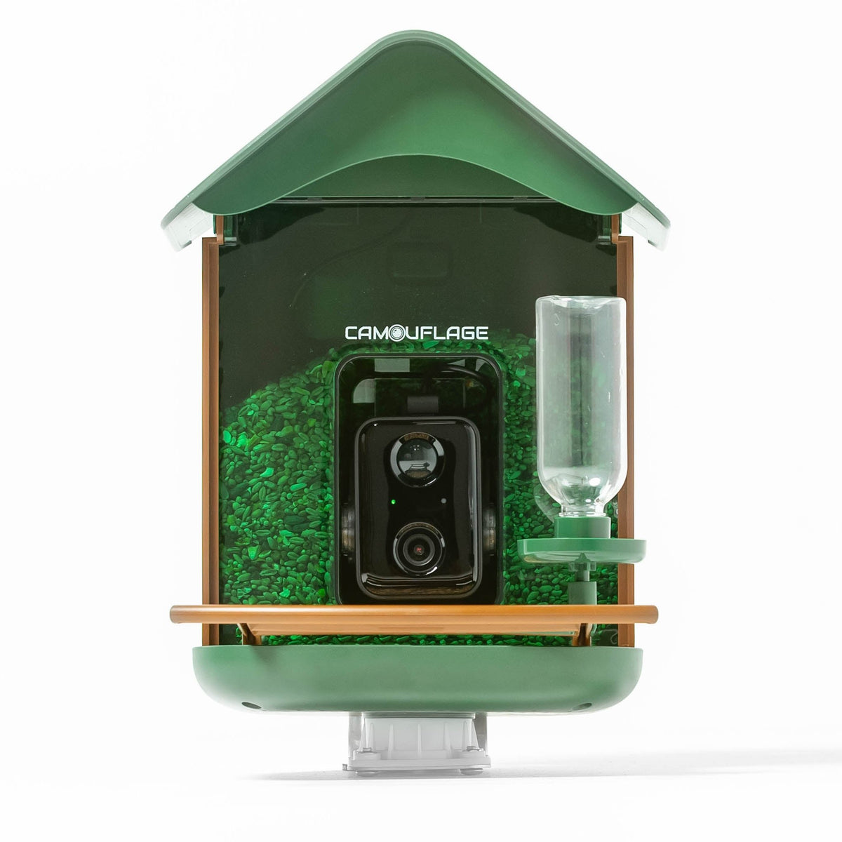 Camouflage EZ-BirdFeed - Vogel voederhuisje met AI-camera – WildcameraXL